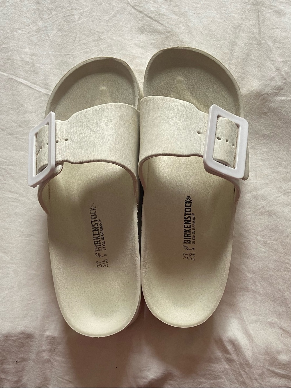 Birkenstock Cream Single Strap